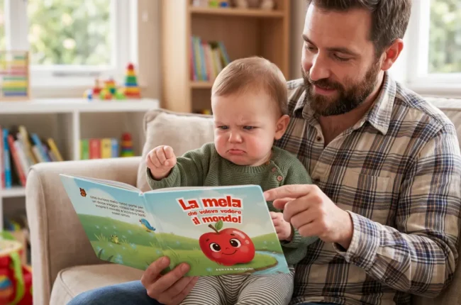 bambino non vuole leggere libri