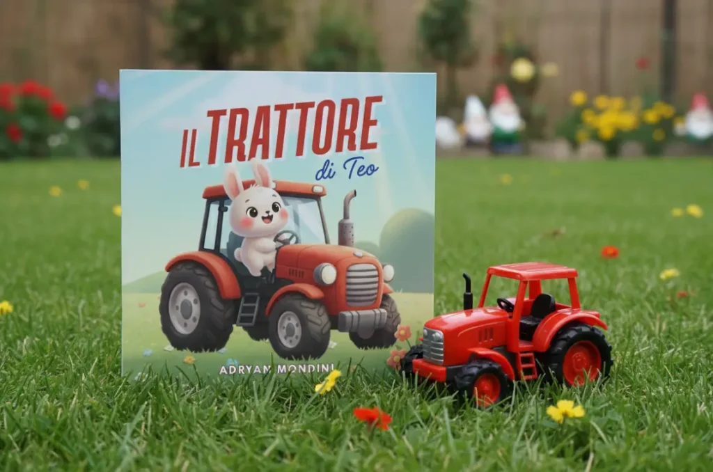 libro sui trattori per bambini