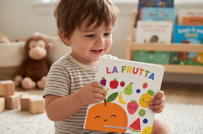 libro sulla frutta per bambini