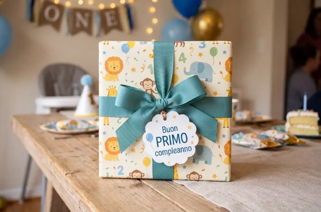 regalo primo compleanno bambino