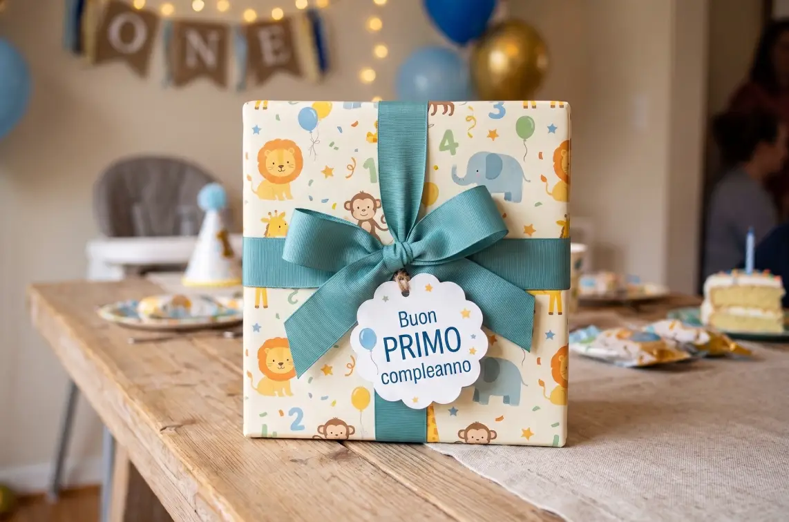 regalo primo compleanno bambino